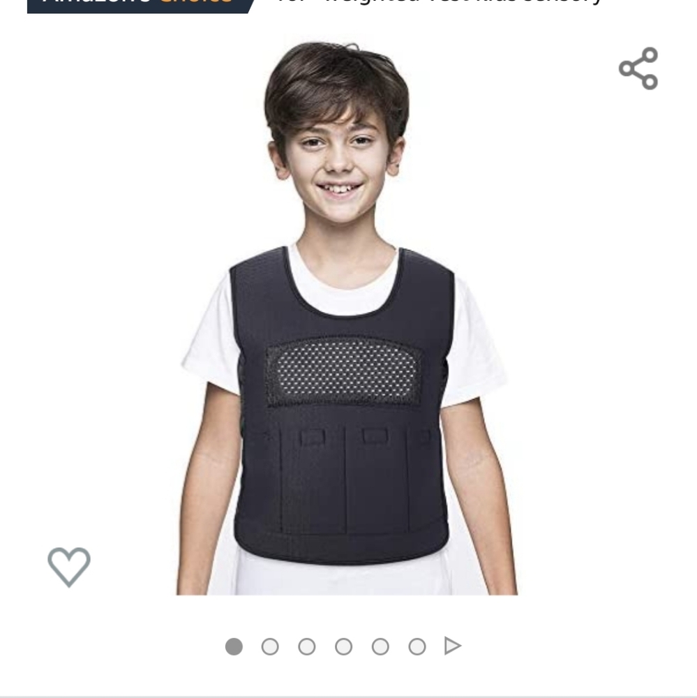 Child's weighted vest